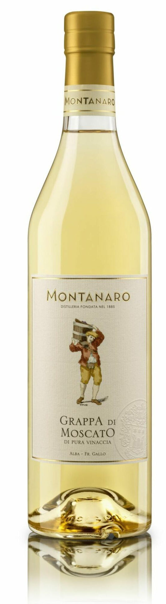 Montanaro Grappa Di Moscato Di Pura Vinaccia 700ml