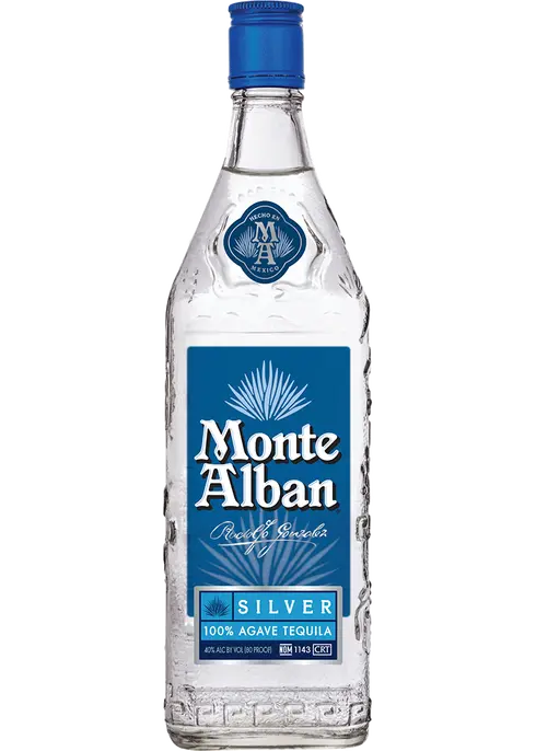 Monte Alban Silver Tequila 750ml