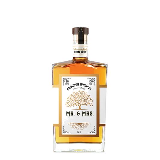 Mr & Mrs White Oak Bourbon Whiskey 750ml