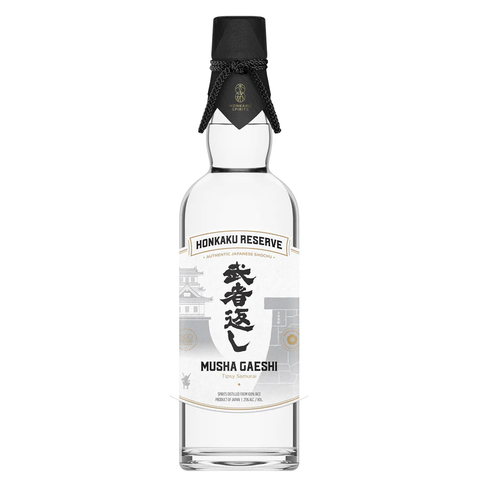 Musha Gaeshi Tipsy Samurai Honkaku Reserve Kuma Shochu 750ml