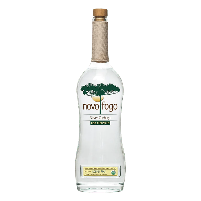 Novo Fogo Silver Cachaca Bar Strength Rum 1Lt