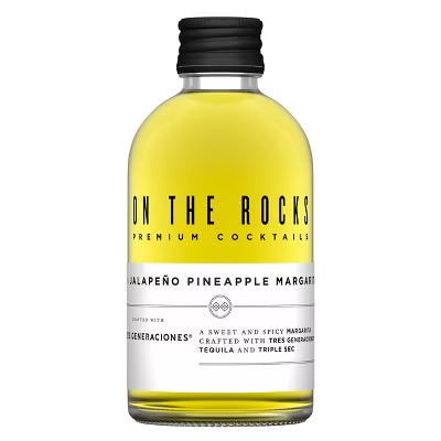OTR - On The Rocks Premium Cocktails The Jalapeno Pineapple Margarita 200ml