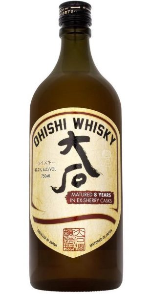 Ohishi 8 Year Old Ex-Sherry Cask Whisky 750ml