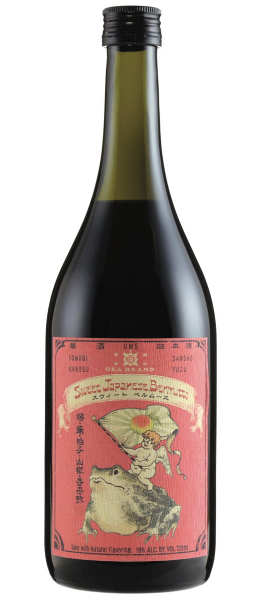 Oka Kura Sweet Japanese Bermutto Sake Vermouth 720ml