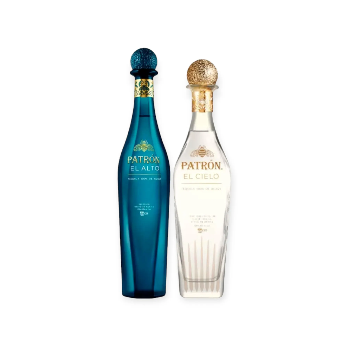Patron El Alto and Silver El Cielo Tequila 2-Pack