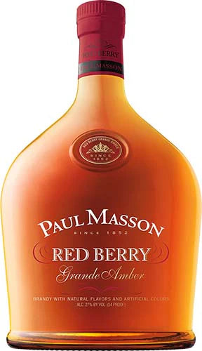 Paul Masson Grande Amber Brandy Red Berry Berry Brandy 1.75Lt