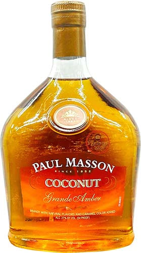 Paul Masson Coconut Grande Amber Brandy 750ml