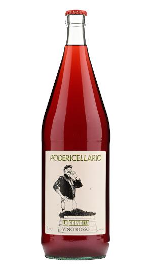 Poderi Cellario La Grinozza Vino Rosso Frizzante 1Lt