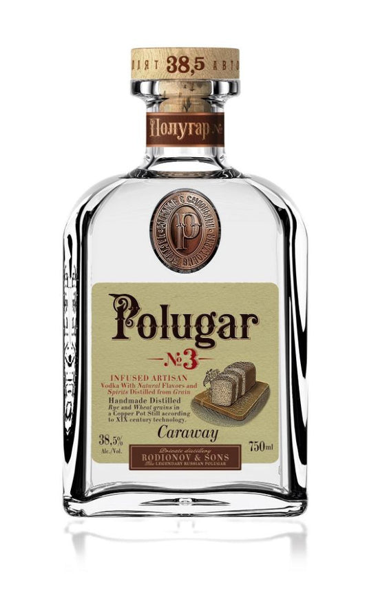Polugar No. 3 Caraway Vodka 750ml