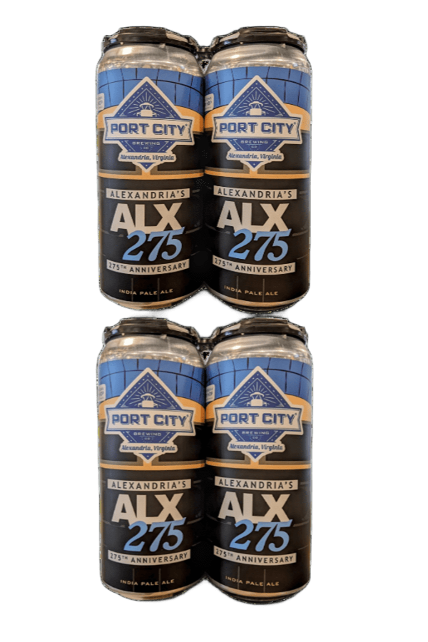 Port City Brewing ALX275 Kickoff & Release Party India Pale Ale Beer 16-Oz Can 4-Pack