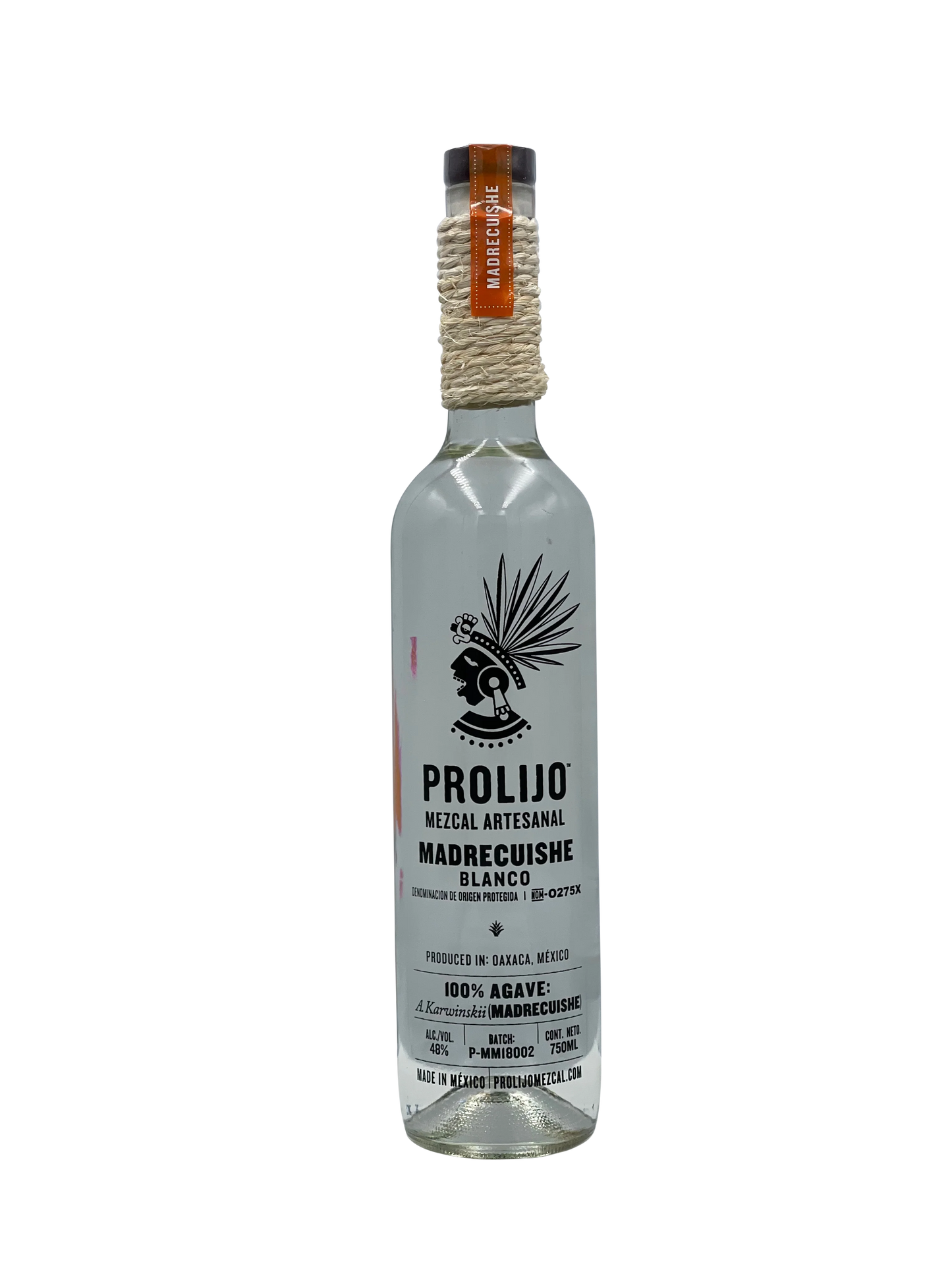 Prolijo Mezcal Wild Agave Madrecuishe 750ml
