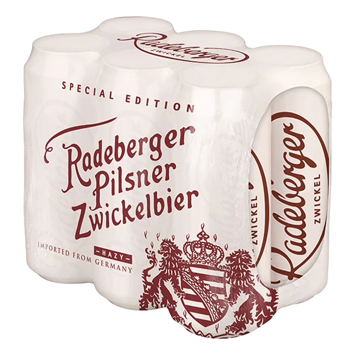 Radeberger Pilsner Beer 500ml  Can 6-Pack
