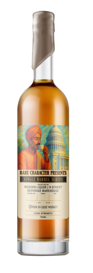 Rare Character Single Barrel Series Cask Strength Modern Liquor Store Pick American Light Whiskey 750ml