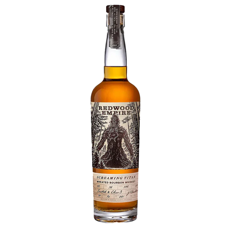 Redwood Empire Screaming Titan Wheated Bourbon Whiskey 750ml