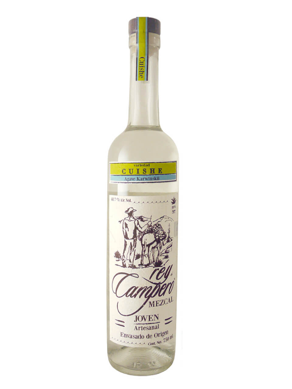 Rey Campero Cuishe Mezcal Joven 750ml