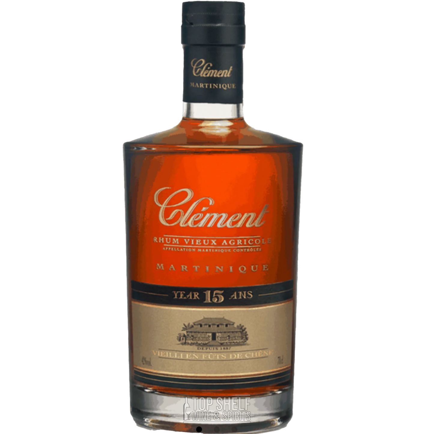 Rhum Clement 15 Year Old Vieux Agricole Grande Reserve Rum 750ml