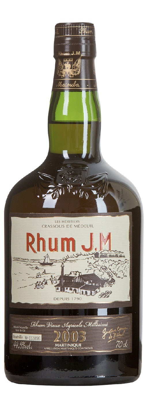 Rhum J.M 10 Year Old Vintage Rum 700ml