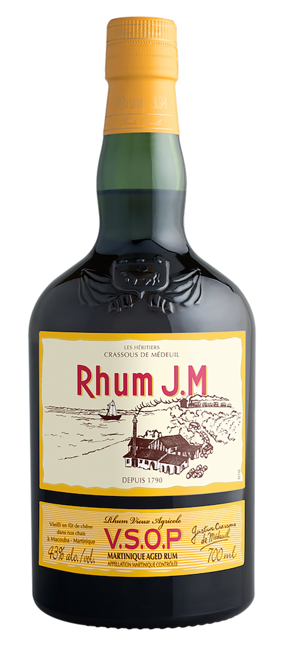 Rhum J.M VSOP Rhum Vieux Agricole Rum 700ml – Liquor Express
