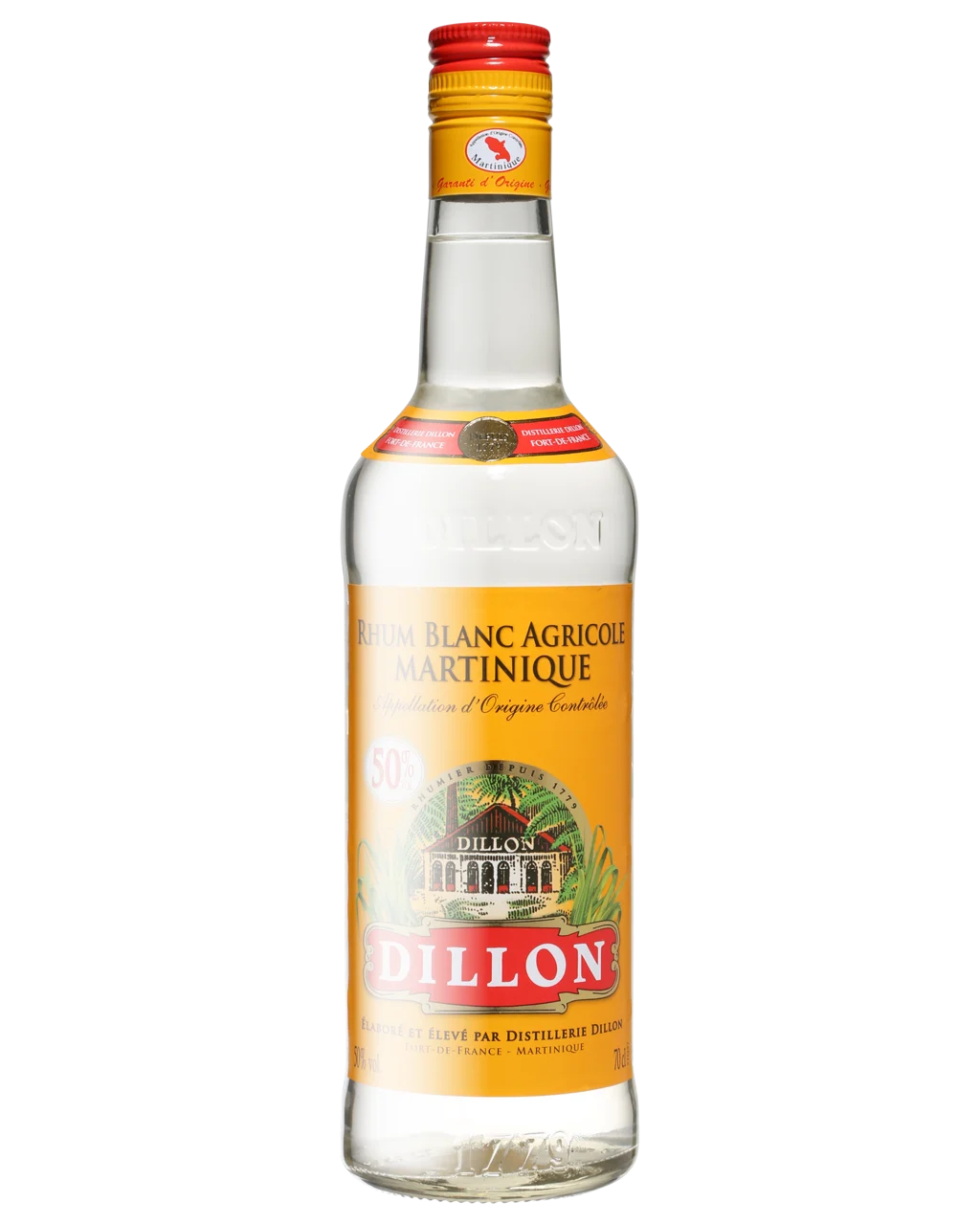 Rhums Dillon Rhum Agricole Blanc 700ml