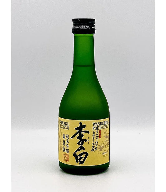 Rihaku Wandering Poet Junmai Ginjo Sake 300ml