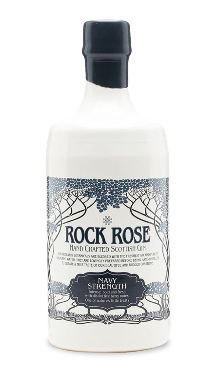 Rock Rose Navy Strength Hand Crafted Scottish Gin 750ml