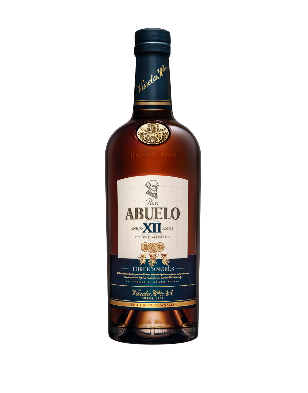 Ron Abuelo Anejo XII Anos Three Angels Rum 750ml