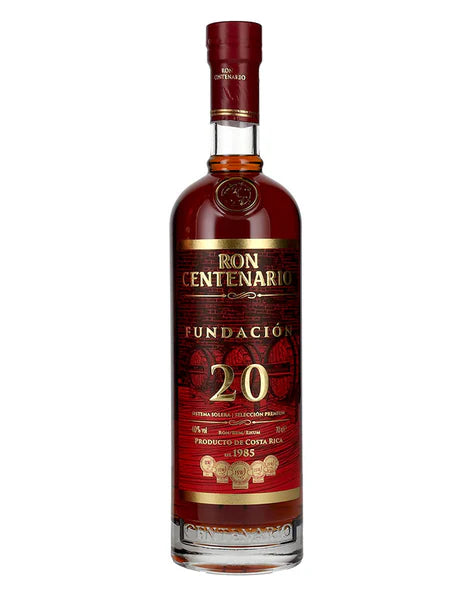 Ron Centenario Fundacion 20 Year Old Rum 750ml