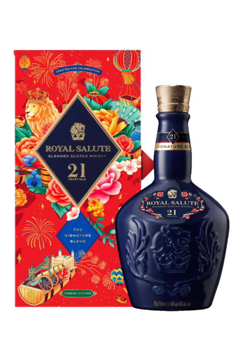 Royal Salute The Signature Blend Chinese New Year Special Edition 21 Year Old Blended Scotch Whisky 750ml