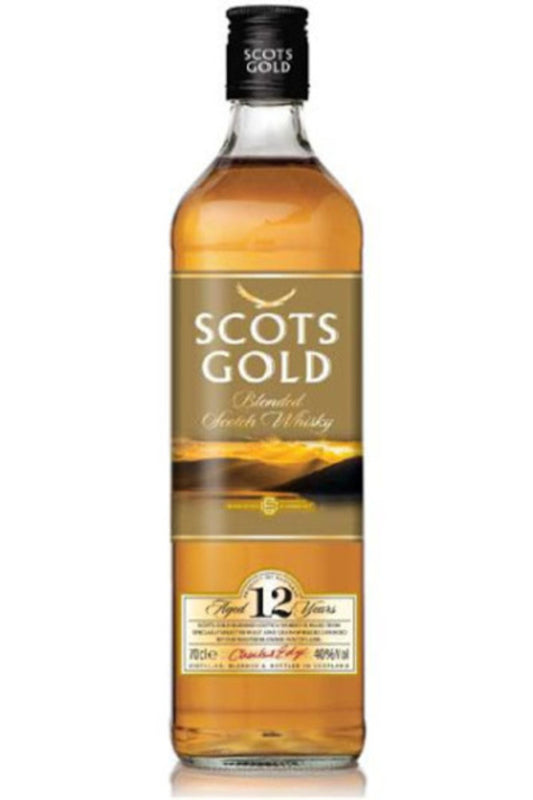 Scots Gold 12 Year Old Blended Scotch Whiskey 750ml