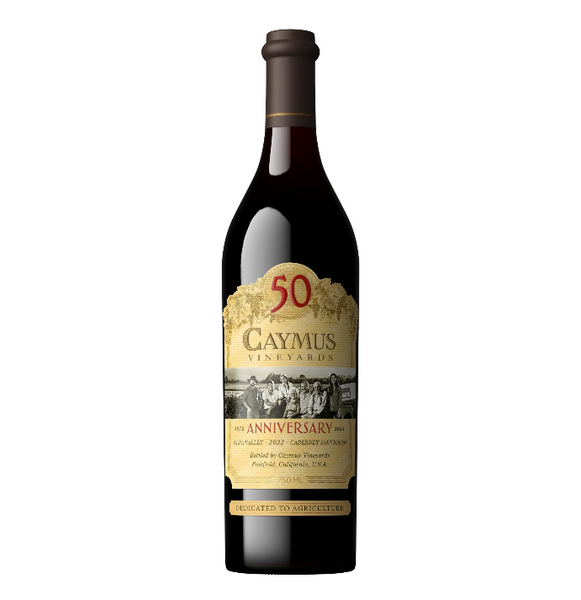 ワイン 50th Caymus 2022 Cabernet Sauvignon 2022 Caymus Napa Valley 50th Anniversary Cabernet Sauvignon 750ml