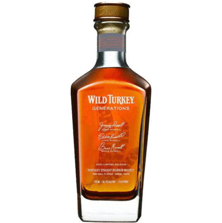 2023 Wild Turkey Generations Kentucky Straight Bourbon Whiskey 750ml