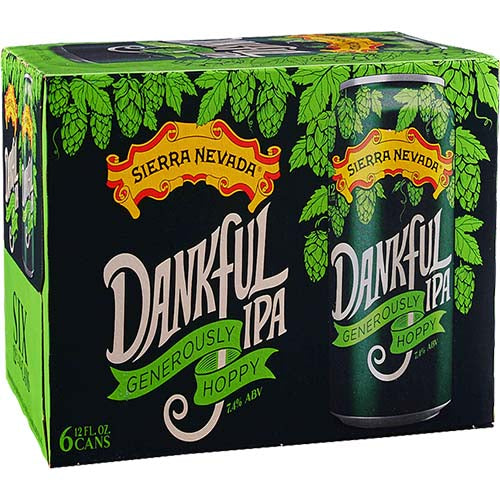 Sierra Nevada Brewing Dankful India Pale Ale Beer 12-Oz Can 6-Pack