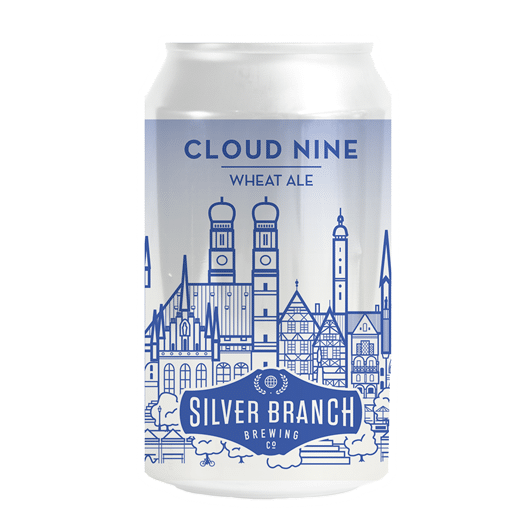 Silver Branch Cloud Nine Wheat Beer 12-Oz Can 6-Pack