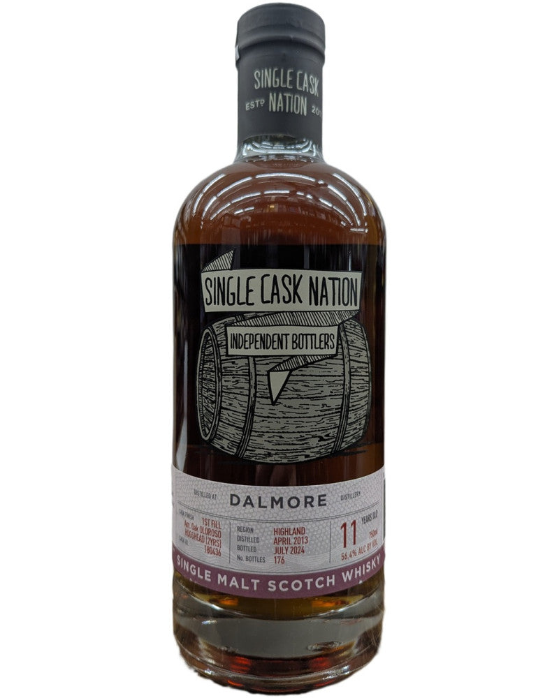 Single Cask Nation Dalmore 11 Years Old Single Malt Scotch Whiskey 750ml