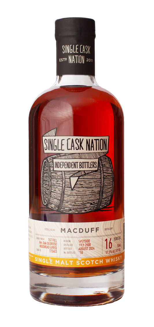 Single Cask Nation Macduff 16 Year Old Single Malt Whiskey 750ml