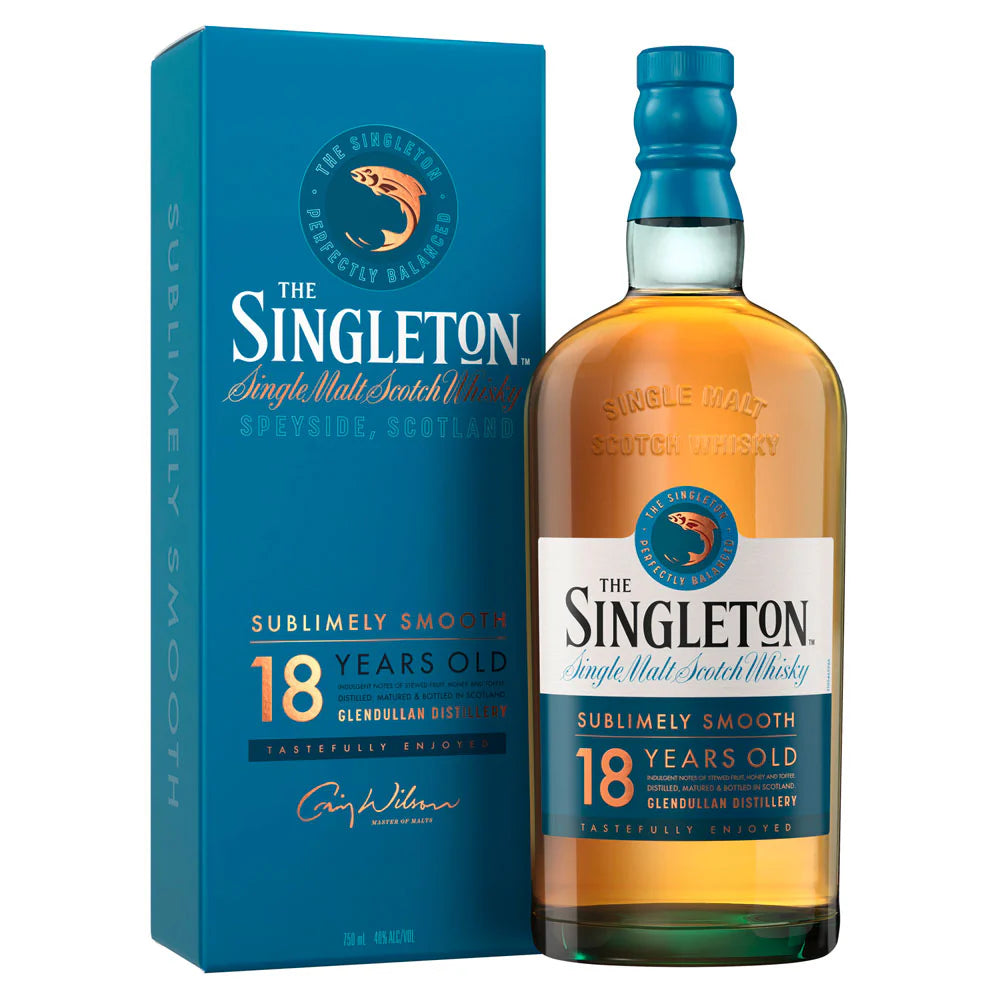 Singleton of Glendullan 18 Year Old Single Malt Scotch Whisky 750ml