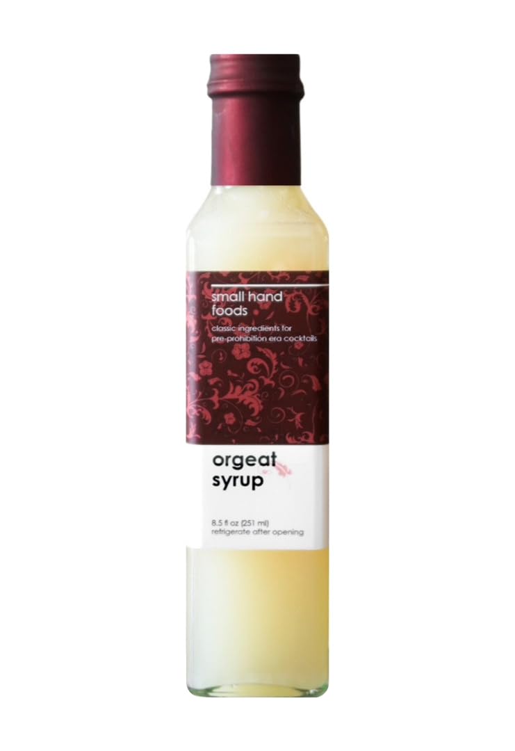 Small Hand Foods Orgeat Non-Alcoholic Syrup 8.5-Oz