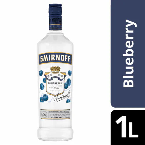 Smirnoff Blueberry Vodka 1Lt