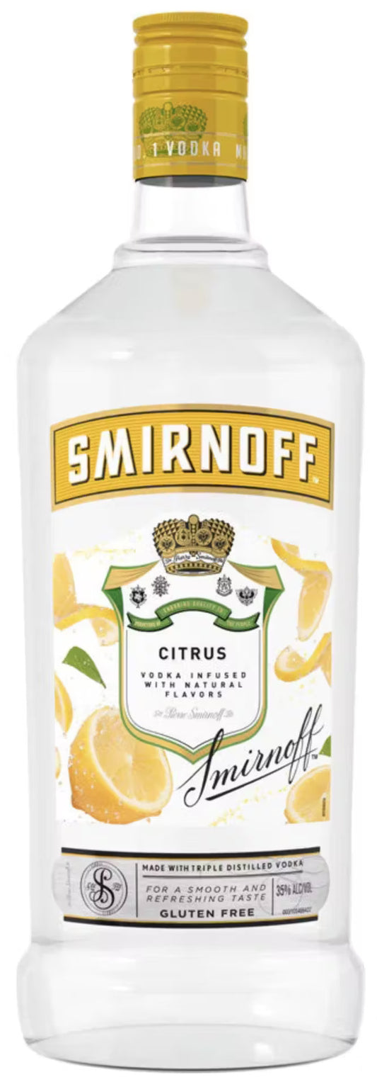 Smirnoff Citrus Vodka 1.75Lt