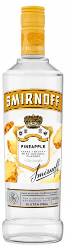 Smirnoff Pineapple Vodka 60 Proof 750ml