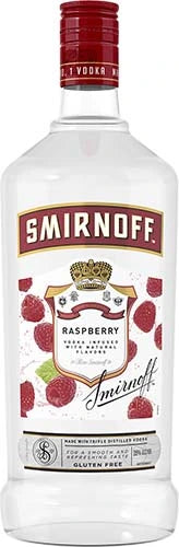 Smirnoff Raspberry Vodka 60 Proof 1.75Lt