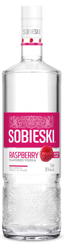Sobieski Raspberry Flavored Vodka 1Lt