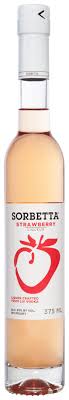 Sorbetta Strawberry Liqueur Crafted from Liv Vodka 375ml