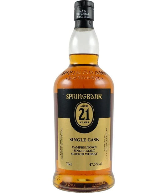 Springbank 21 Year Old Single Malt Scotch Whisky