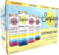 Stateside Surfside Lemonade Cocktail Variety 12-Oz Can 8-Pack