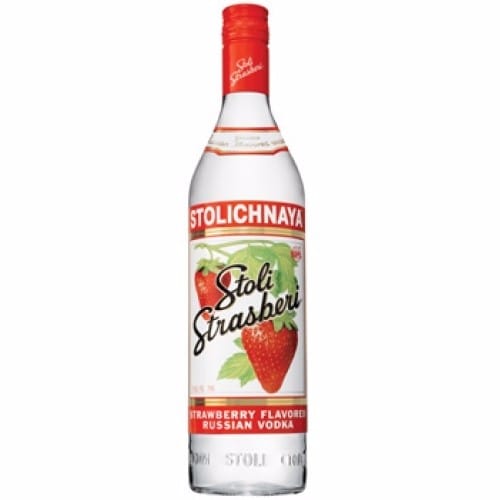 Stolichnaya Strasberi Strawberry Vodka 1Lt