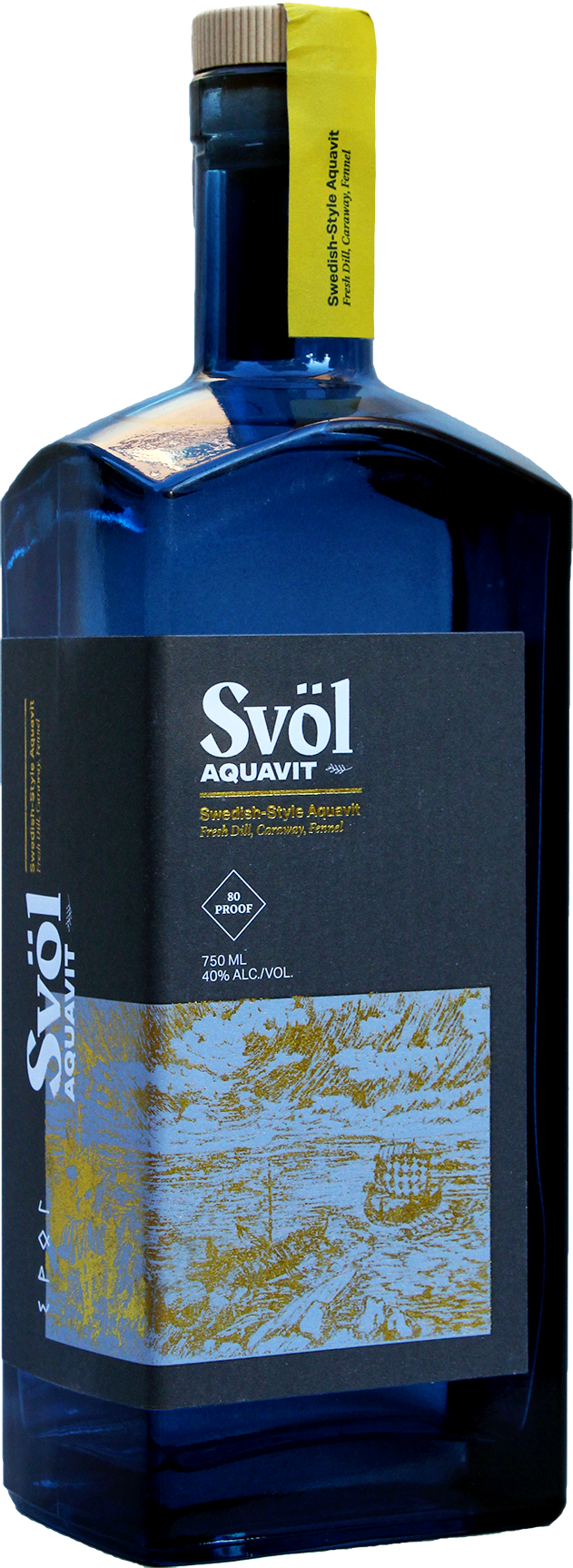 Svol Swedish-Style Aquavit 750ml