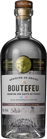 T.O.S. Distillerie Boutefeu Genievre Des Hauts De France Genievre De Grains 700ml