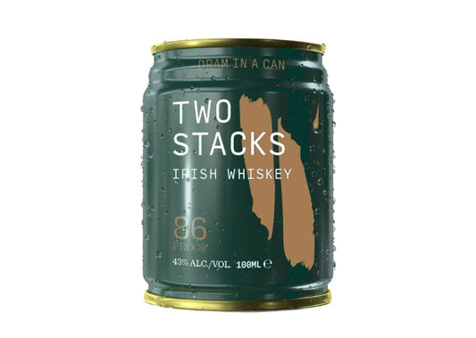 TWO STACK IRISH WHISKEY CAN 4-Pack