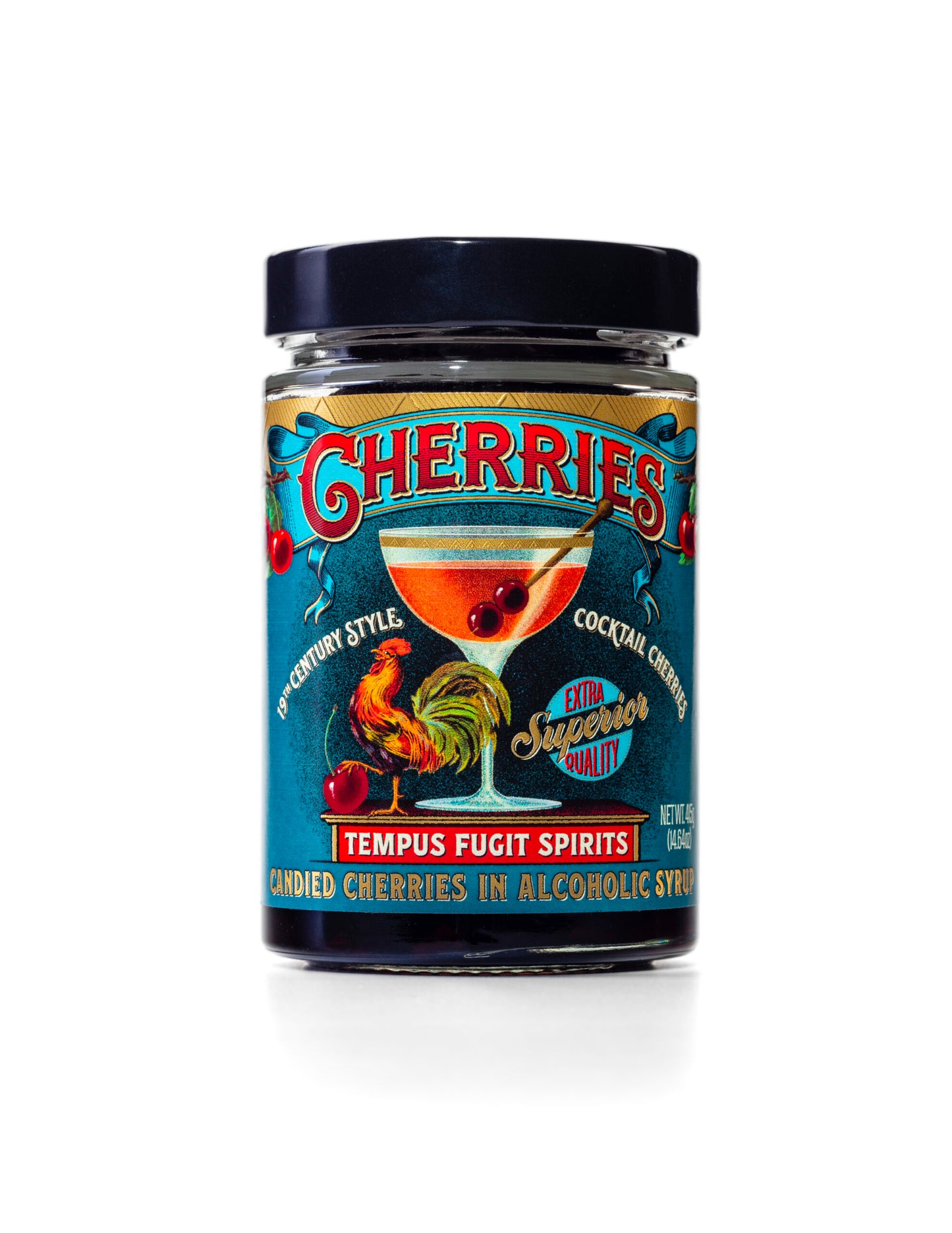 Tempus Fugit Non Alcoholic Cocktail Cherries 12-Oz